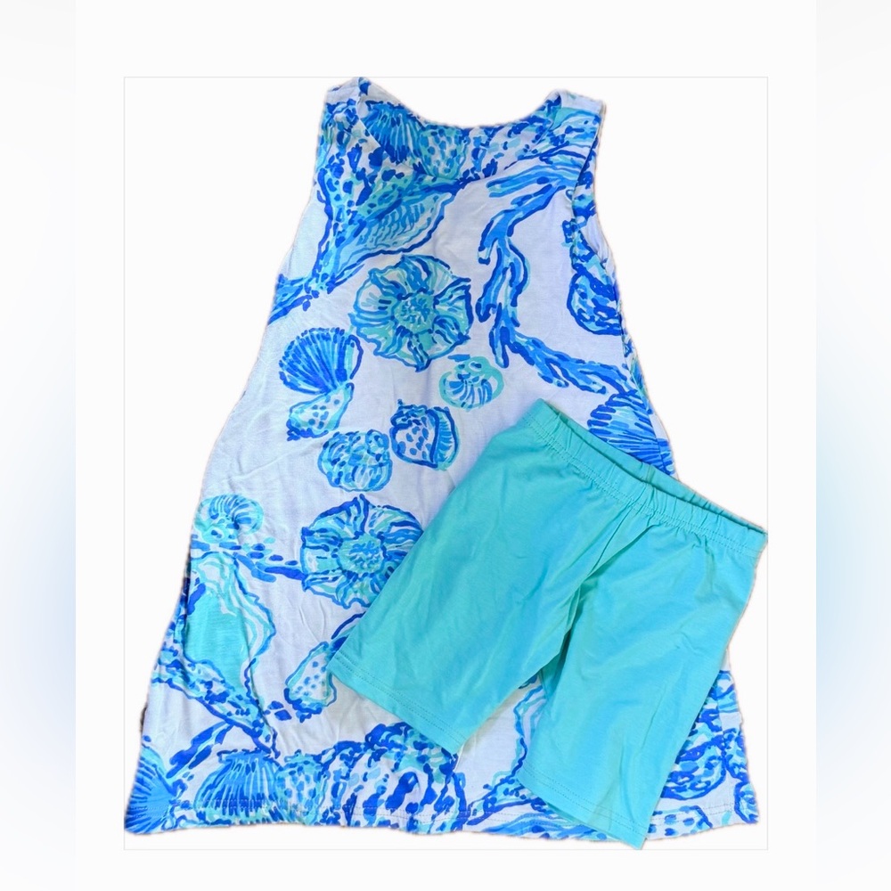 Seashell dress and shorts